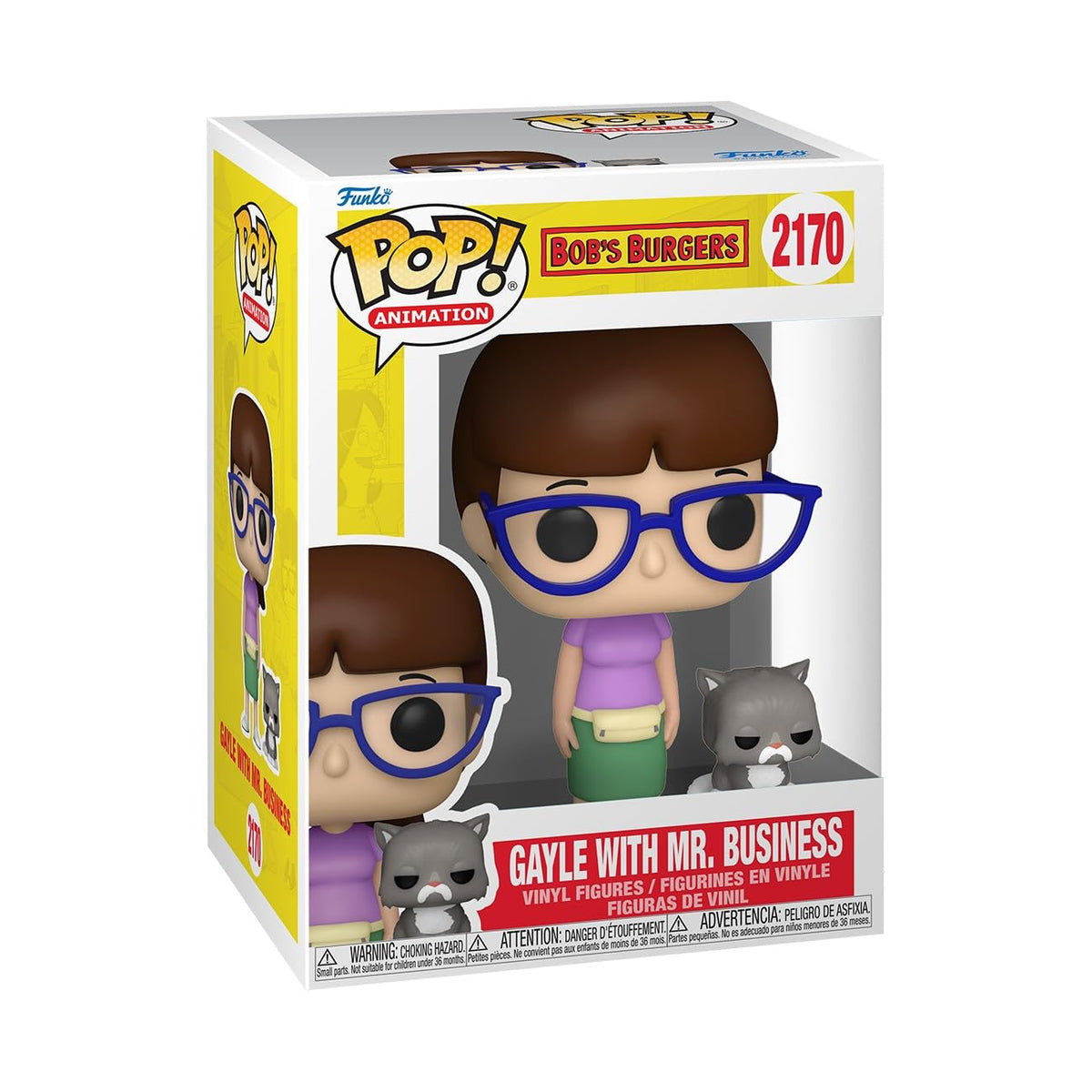 Funko Pop! & Buddy: Gayle & Mr. Business – Collectible Bob's Burgers Vinyl Figure | Official Merchandise