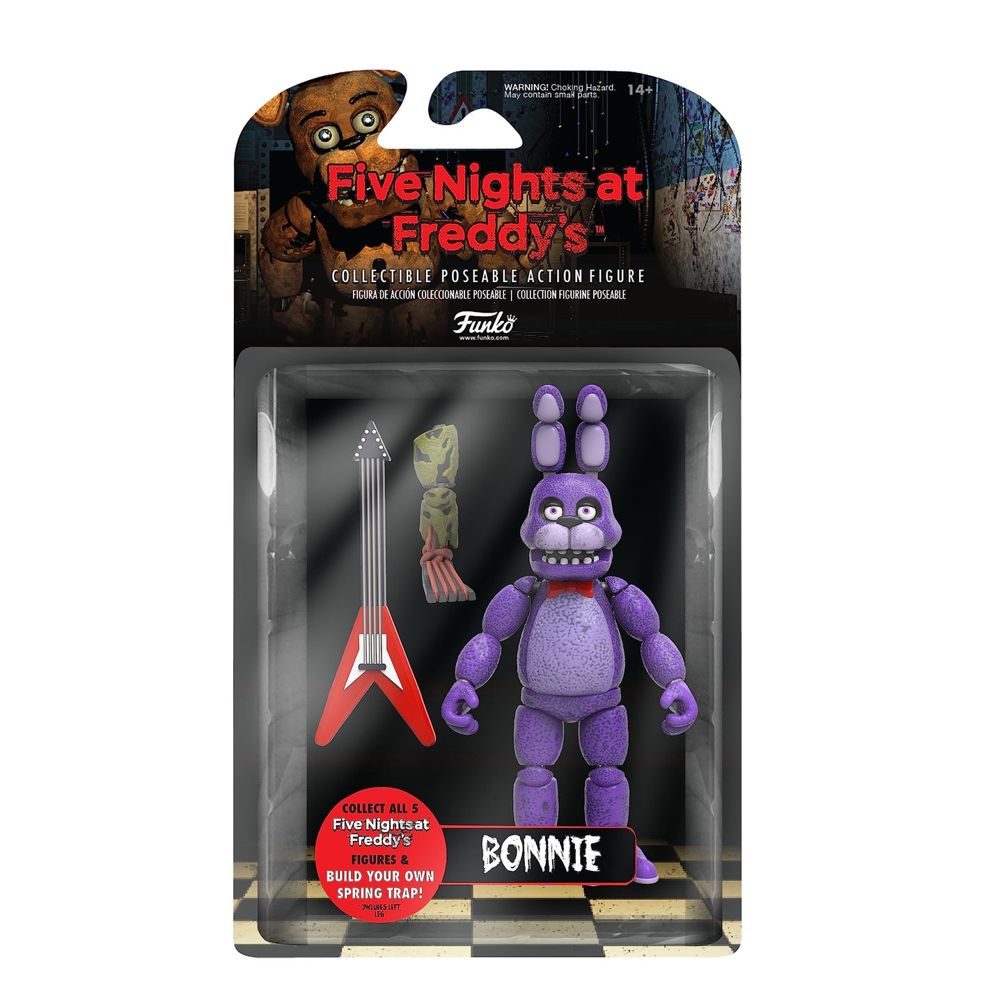 Funko 5-Inch Bonnie the Rabbit FNAF Action Figure – Collectible Vinyl, Official Merchandise