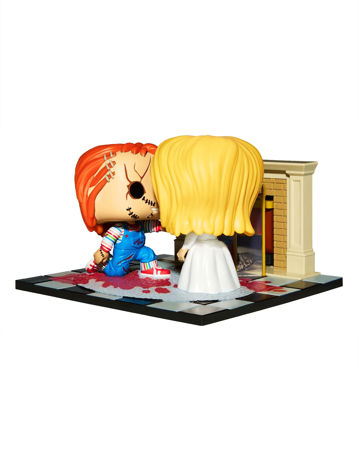 Funko POP! Bride of Chucky – Chucky & Tiffany Movie Moment Figure (3.5 in)