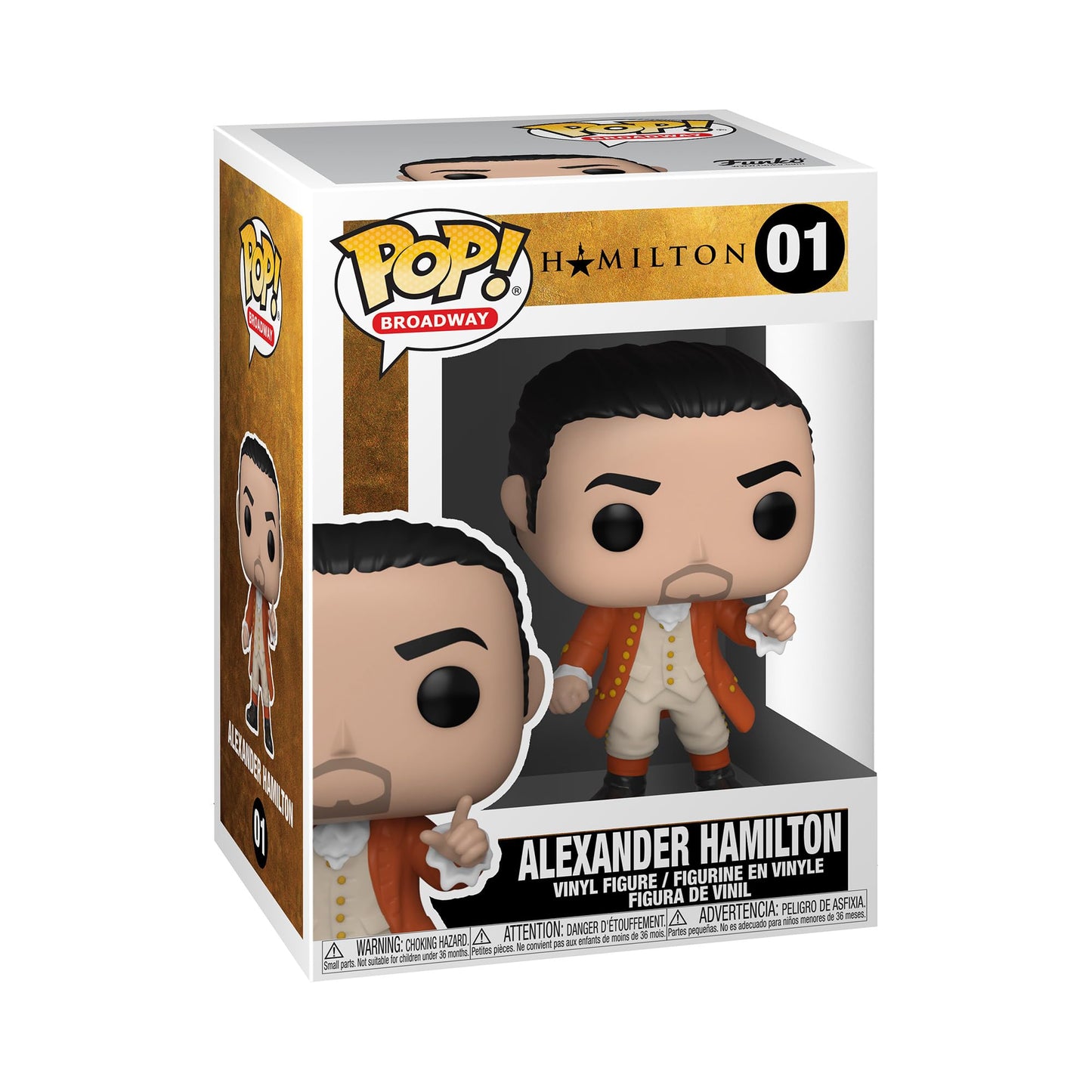 Funko POP Broadway: Hamilton - Alexander Hamilton Collectible Vinyl Figure (3.75-Inch) | Window Box