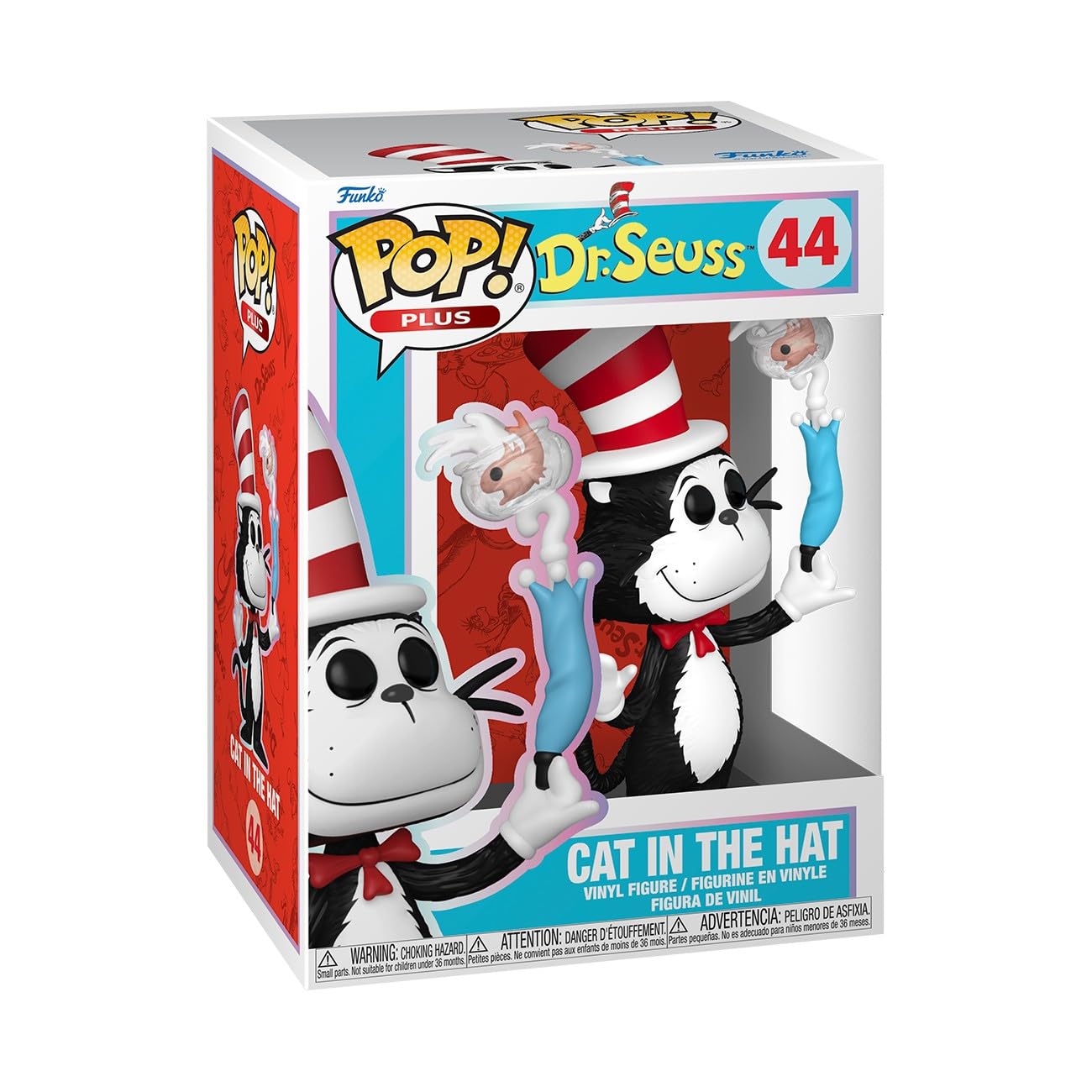 Funko Pop! Plus Dr. Seuss Cat in The Hat Vinyl Figure – Collectible Gift Idea | Official Merchandise