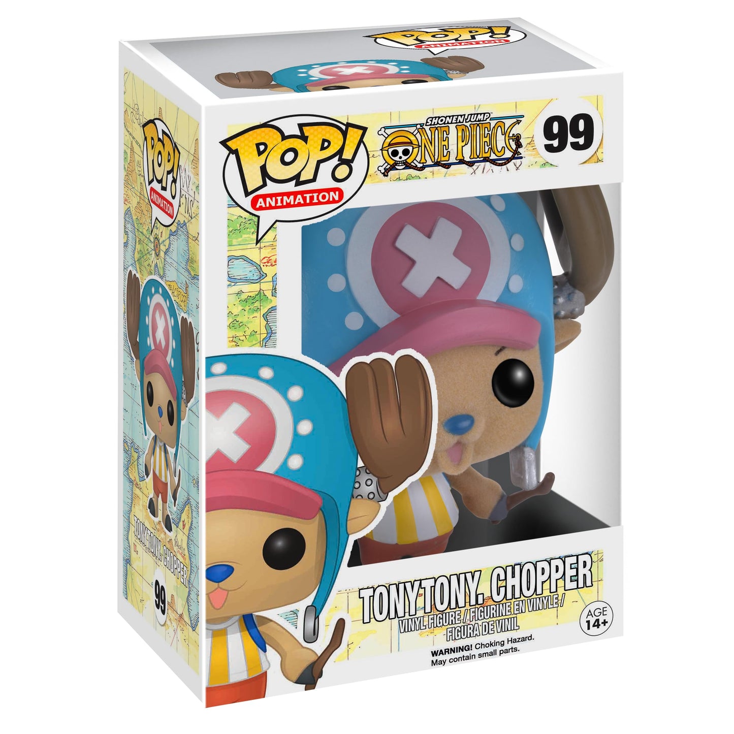 Funko Pop! Vinyl Tony Tony Chopper (Flocked) – Collectible Figure | One Piece Official Merchandise