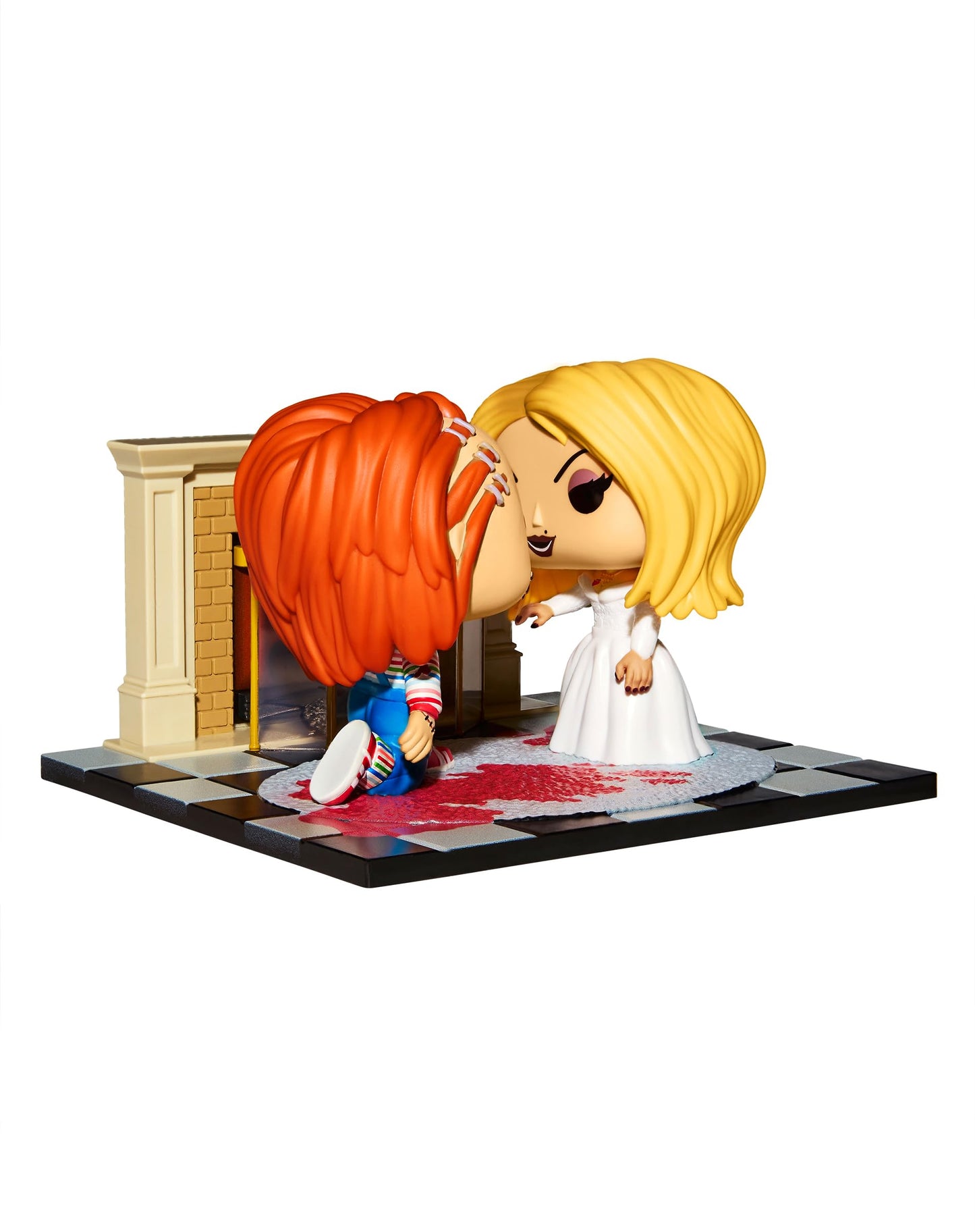 Funko POP! Bride of Chucky – Chucky & Tiffany Movie Moment Figure (3.5 in)
