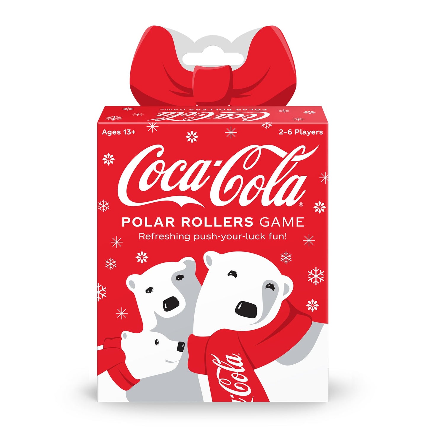 Funko Coca-Cola Polar Rollers Game for 2-6 Players | 15-Minute Holiday Fun