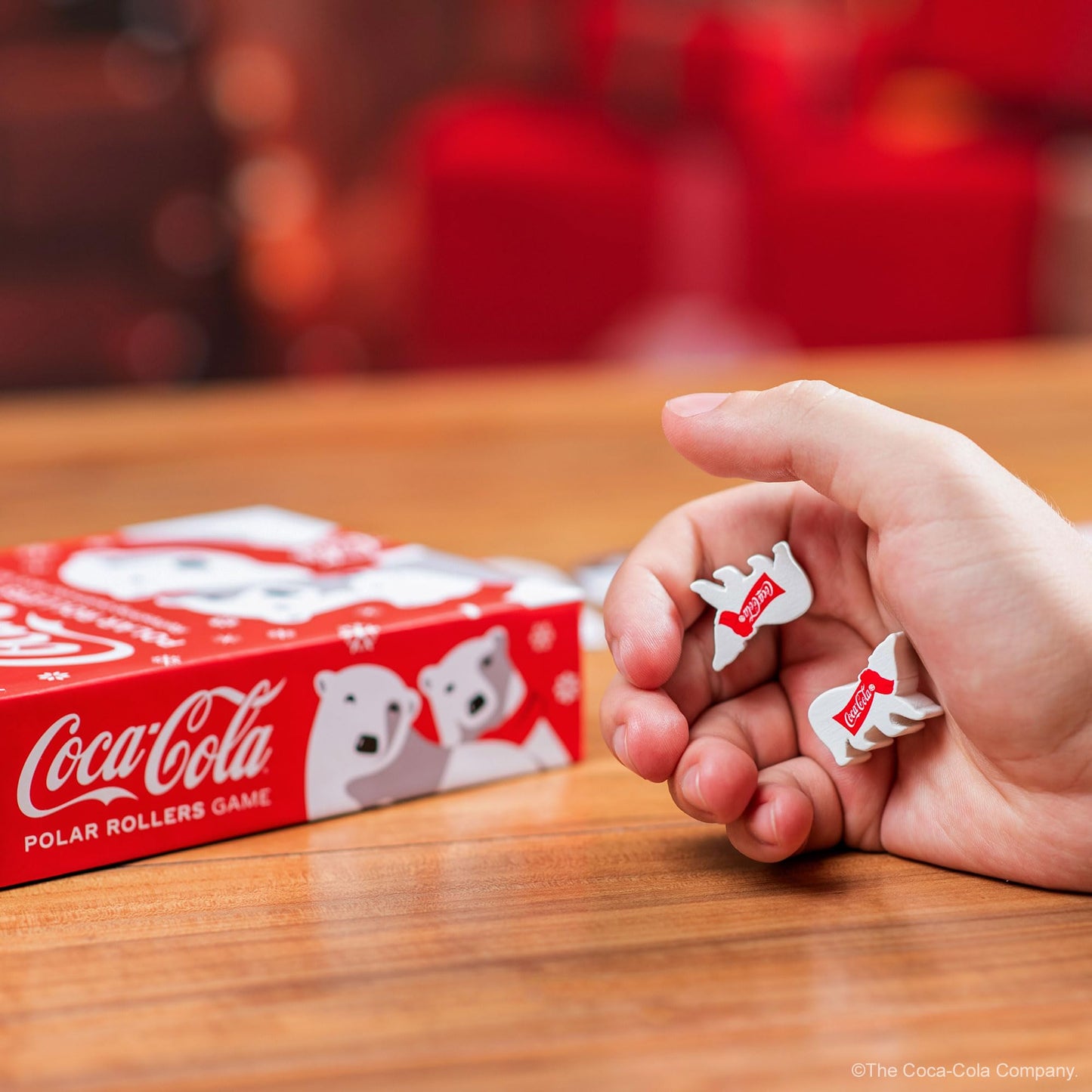 Funko Coca-Cola Polar Rollers Game for 2-6 Players | 15-Minute Holiday Fun
