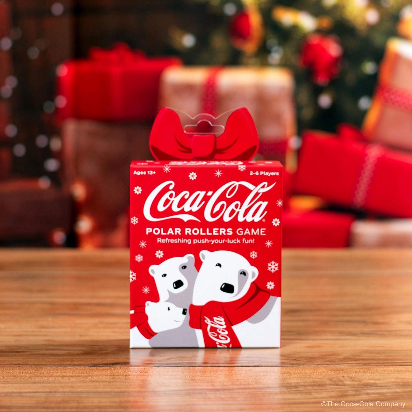 Funko Coca-Cola Polar Rollers Game for 2-6 Players | 15-Minute Holiday Fun