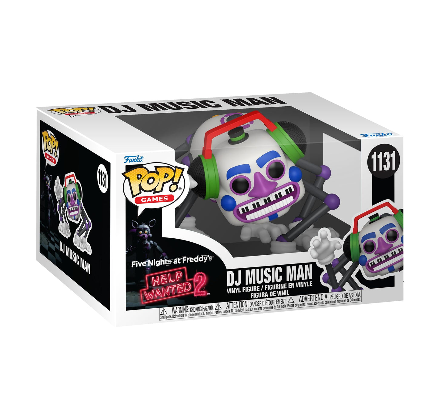 Funko Pop! Games: Five Nights at Freddy's DJ Music Man - Collectible Vinyl Figure