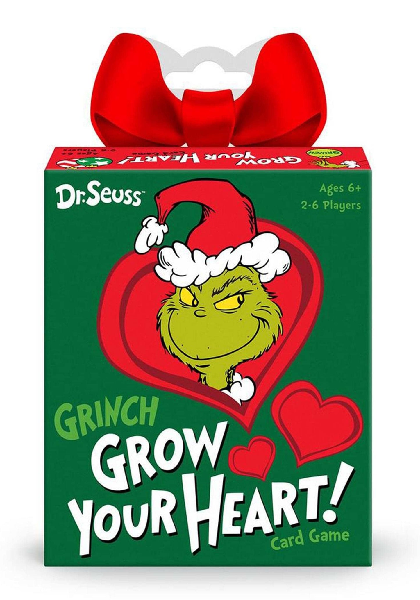 Funko Pop! Dr. Seuss Grinch Grow Your Heart Card Game – Family Card Game for 2-6 Players, 30 Minutes