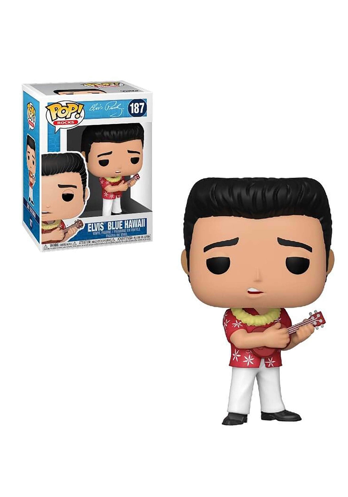 Funko Pop! Rocks: Elvis - Blue Hawaii | Collectible Vinyl Figure