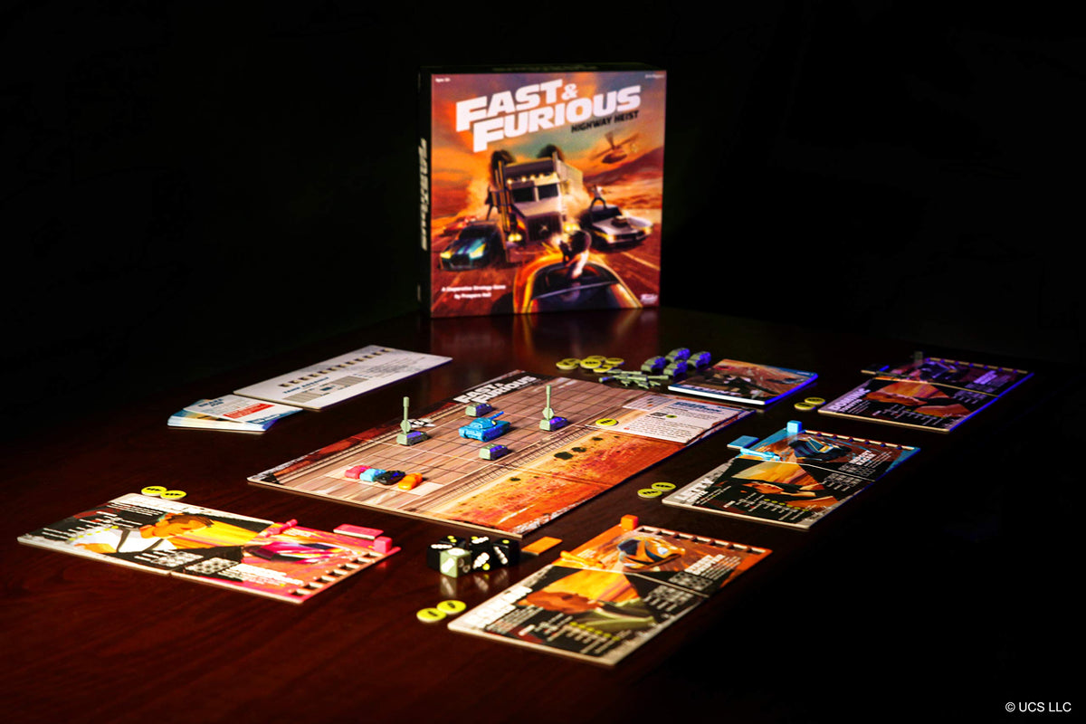 Funko Games: Fast & Furious Highway Heist – Cooperative Board Game for 2–4 Players