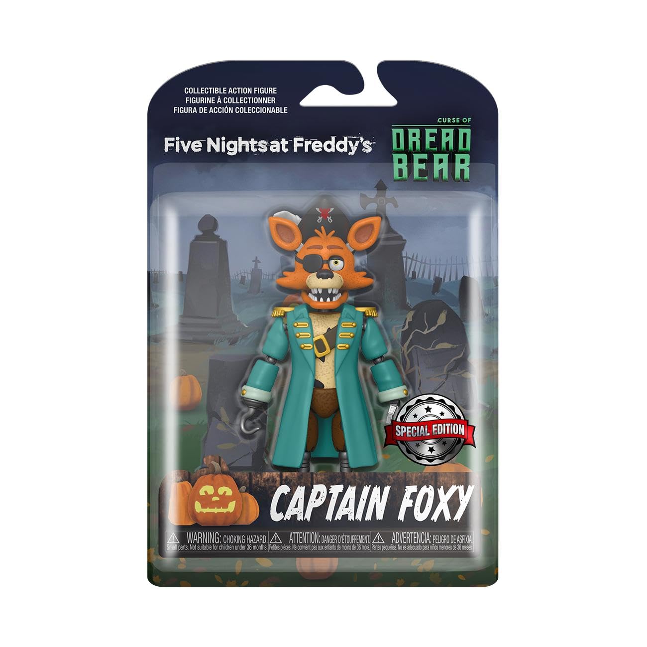 Funko FNAF Dreadbear Captain Foxy – Collectible Vinyl Figure | Official Merchandise
