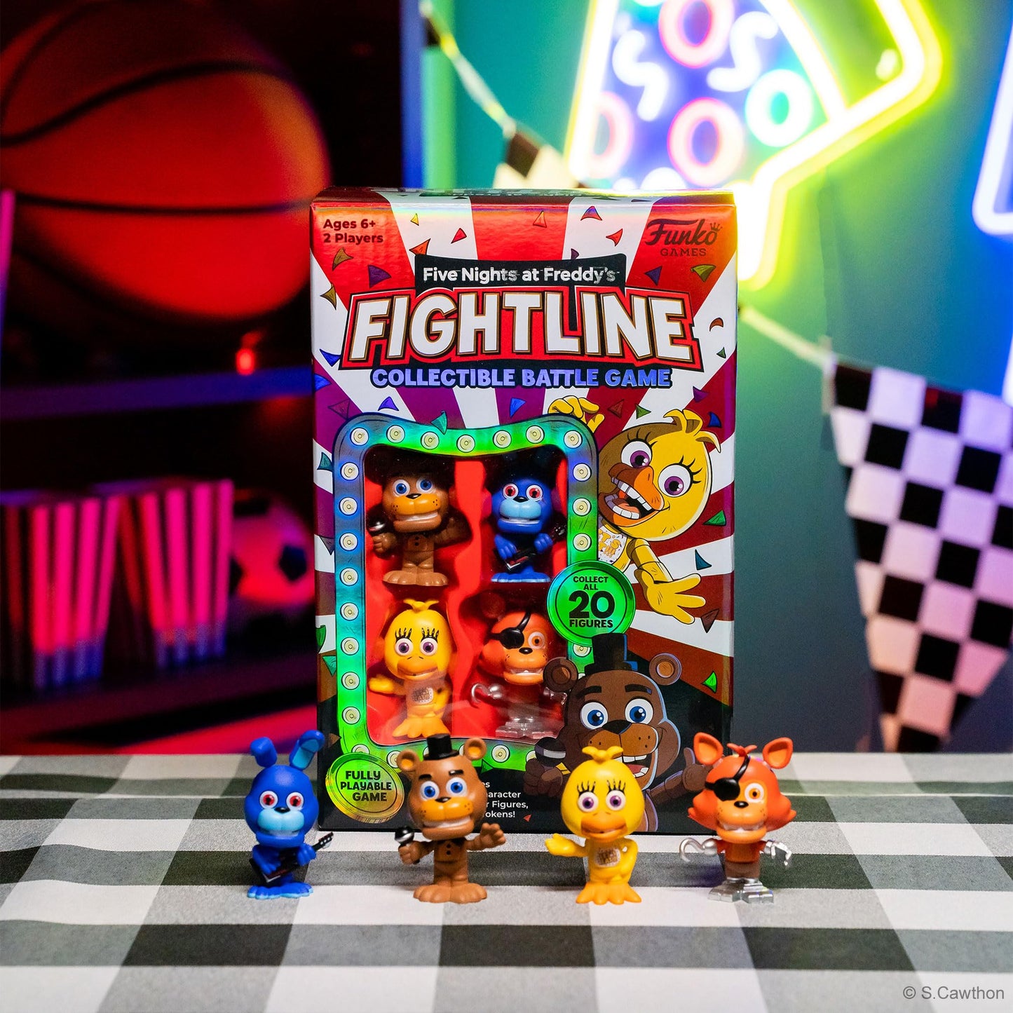 Funko Five Nights at Freddy's FightLine Premier Pack – Two-Player Collectible Game | Funko Games