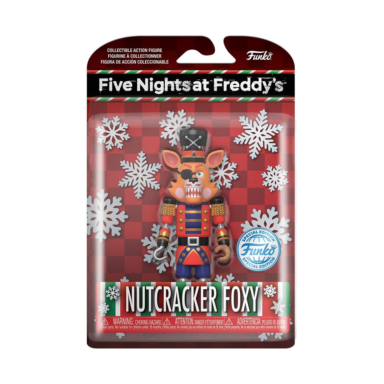 Funko FNAF Nutcracker Foxy Action Figure – Walmart Exclusive