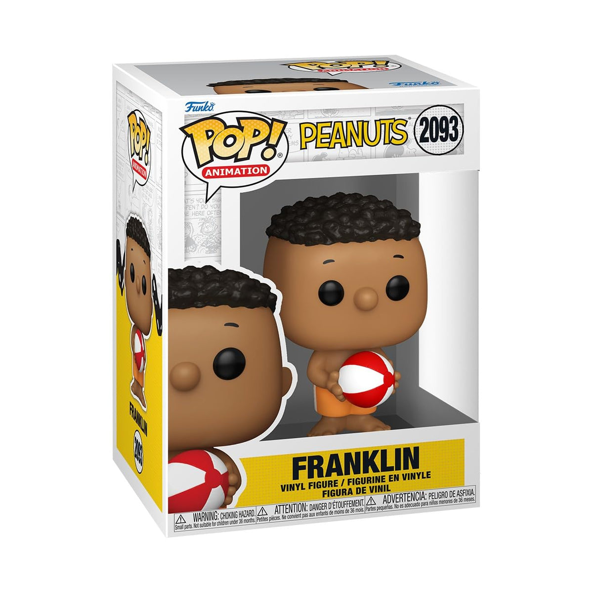Funko Pop! TV: Peanuts – Franklin | Classic Collectible Vinyl Figure
