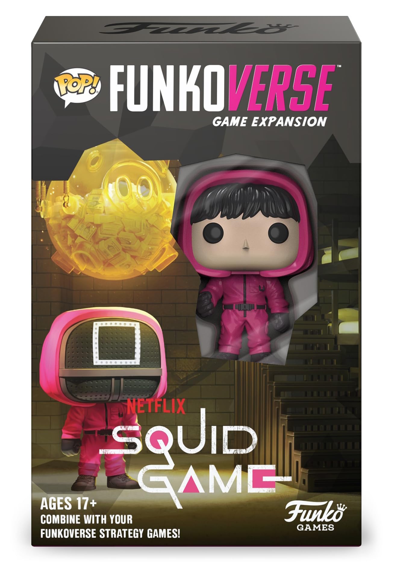 Funko Funkoverse Squid Game 101 Expansion – Two Characters in One + Exclusive Pop