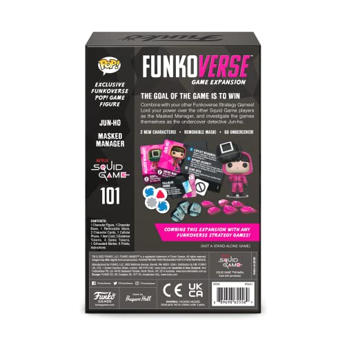 Funko Funkoverse Squid Game 101 Expansion – Two Characters in One + Exclusive Pop