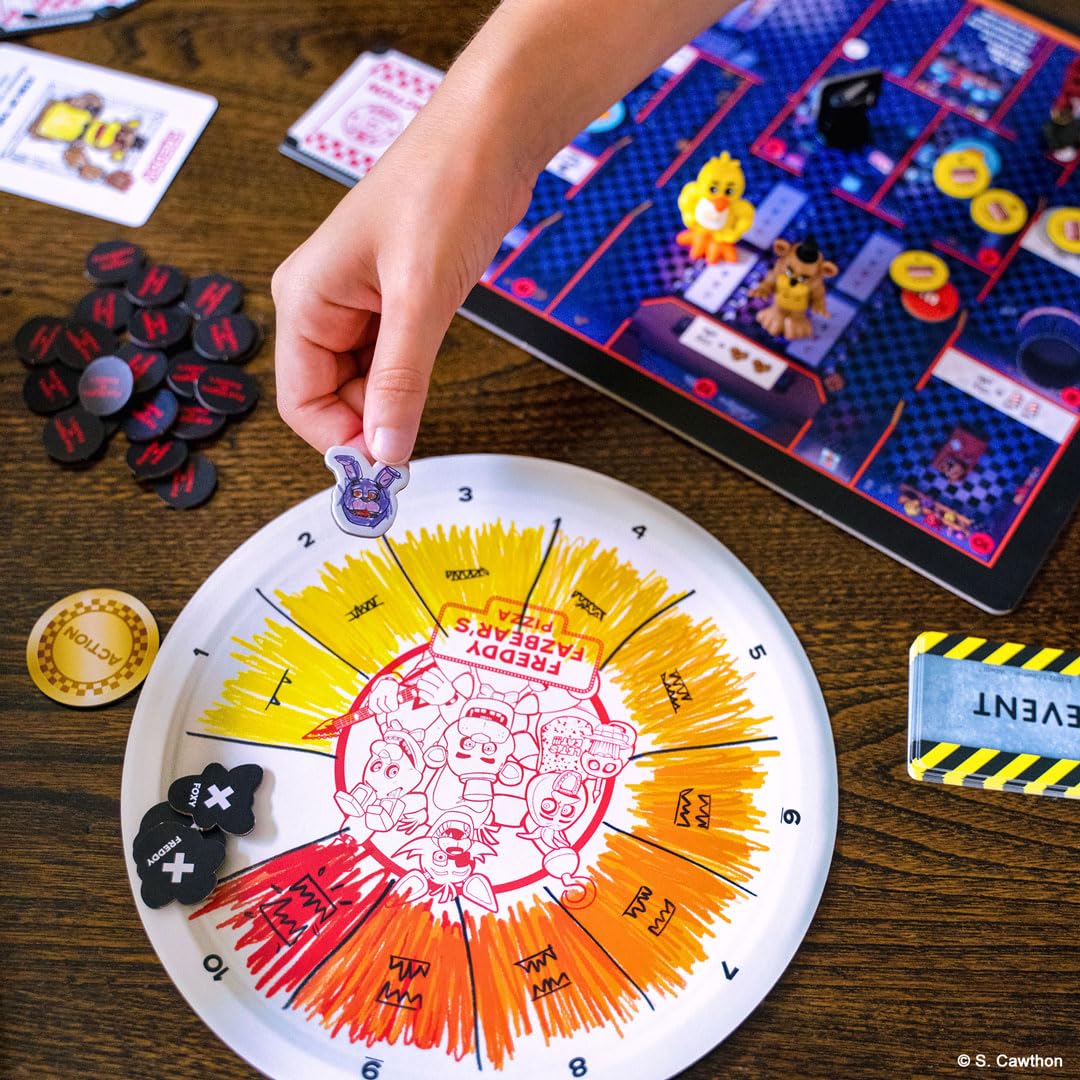 Funko Games Five Nights at Freddy's Night of Frights! Board Game | 2-4 Players