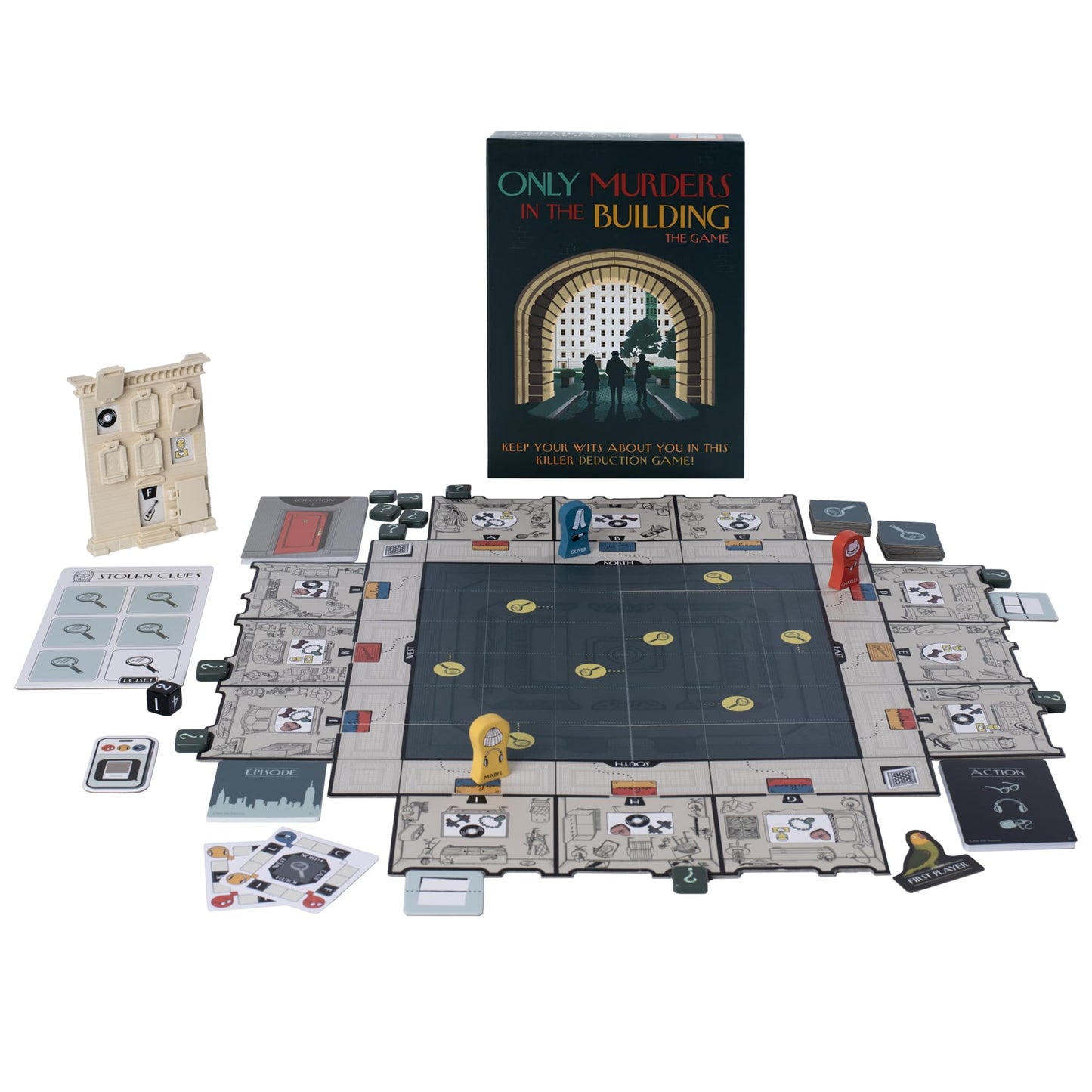 FUNKO GAMES: Only Murders in The Building Game — Cooperative Mystery for 2-4 Players