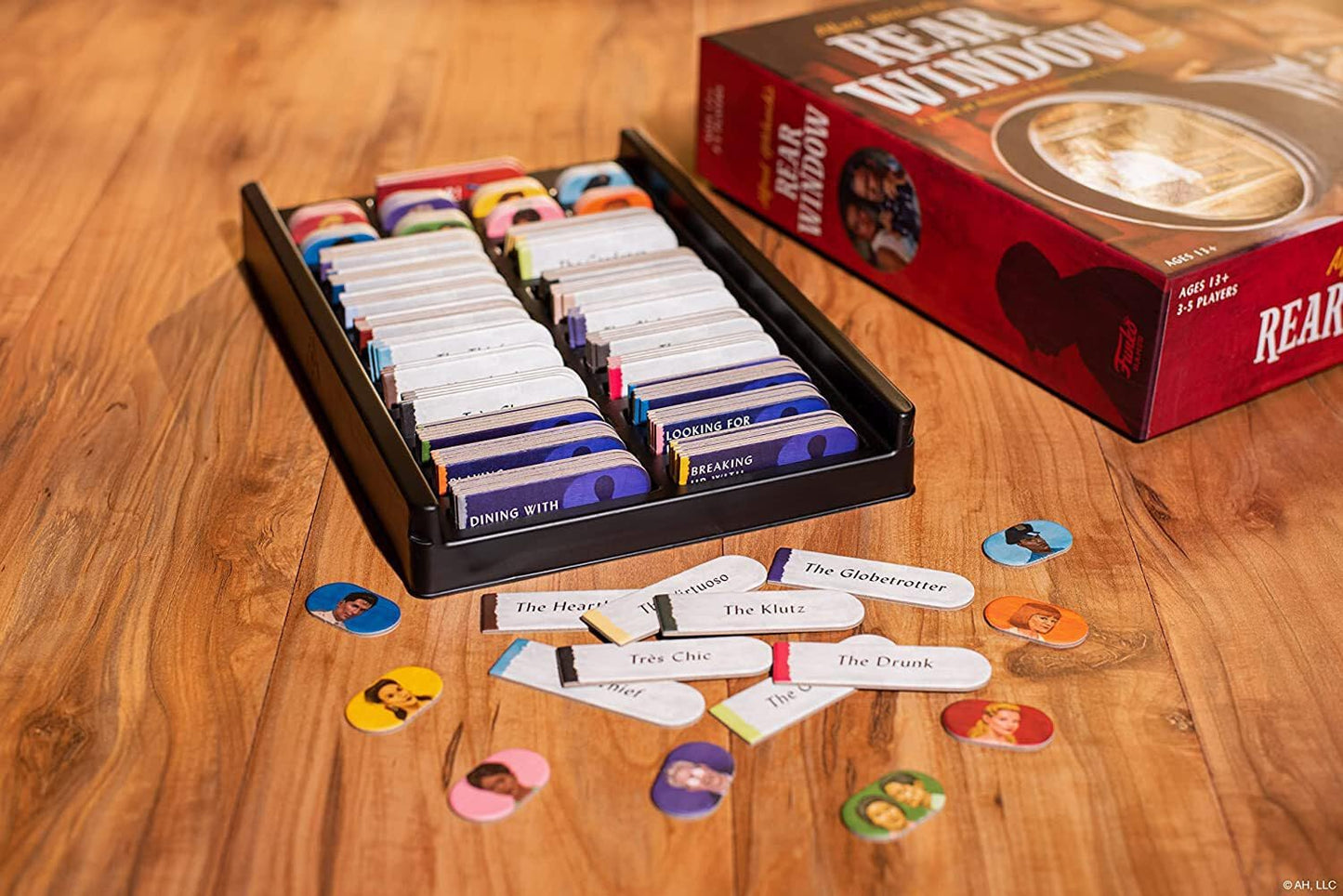 Funko Games Rear Window Game – Deduction Board Game for 3-5 Players by Prospero Hall | 40-Minute Mystery