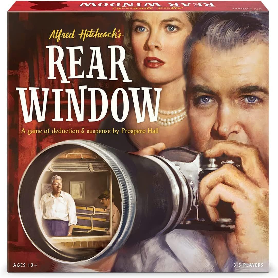 Funko Games Rear Window Game – Deduction Board Game for 3-5 Players by Prospero Hall | 40-Minute Mystery