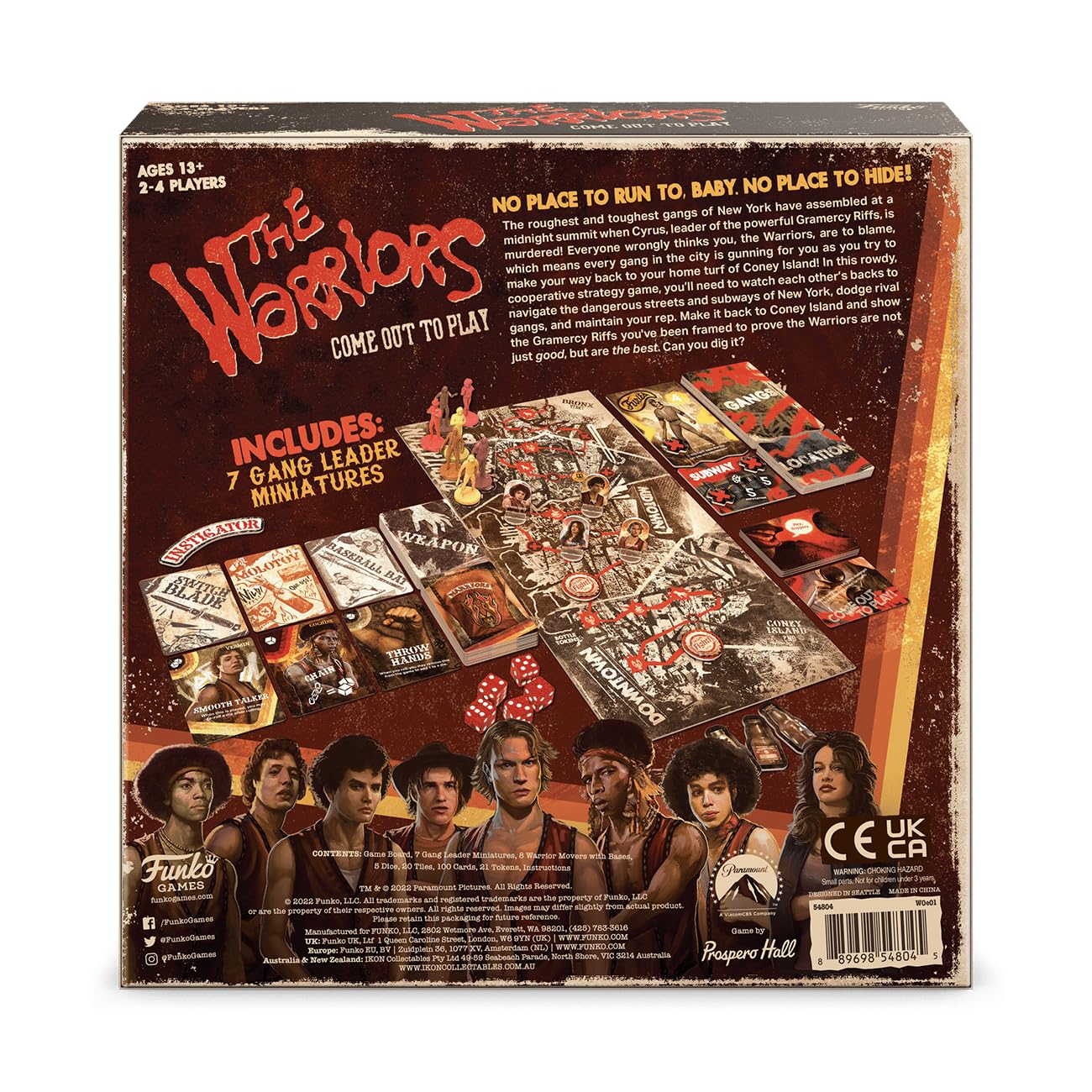 Funko The Warriors: Come Out to Play — Cooperative Strategy Game by Funko Games