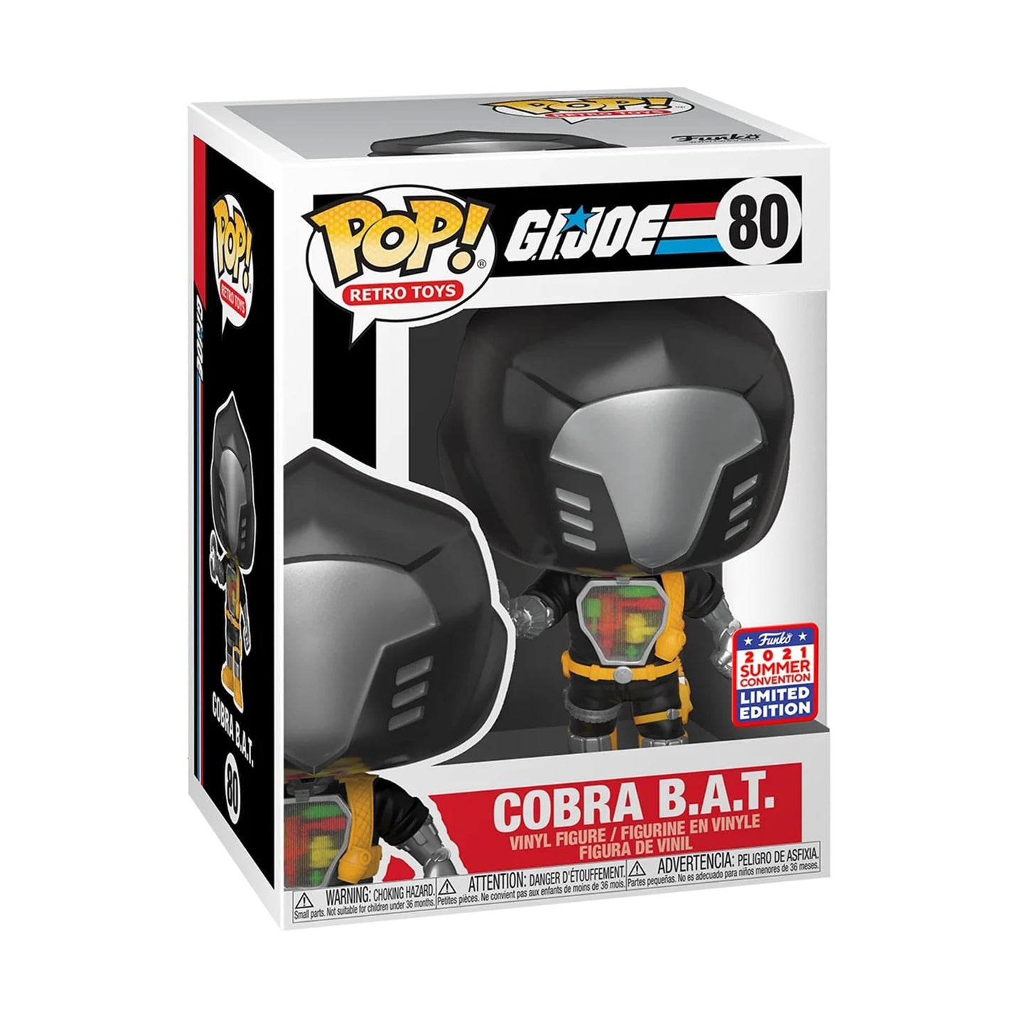 Funko G.I. Joe POP Cobra B.A.T. Figure – 3.75-Inch Collectible Vinyl