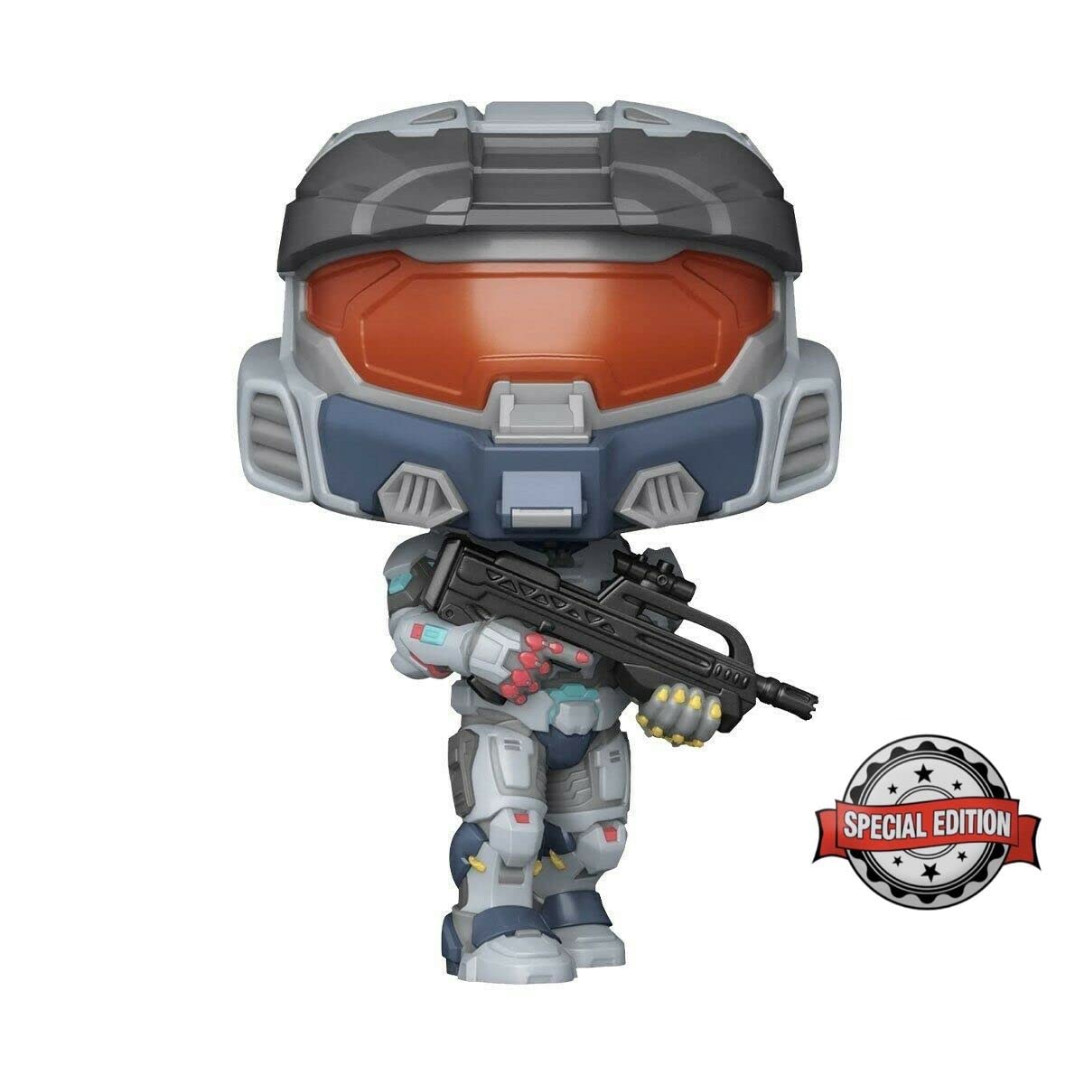 Funko POP Games Halo Infinite Mark VII w/ Weapon – Collectible Figure