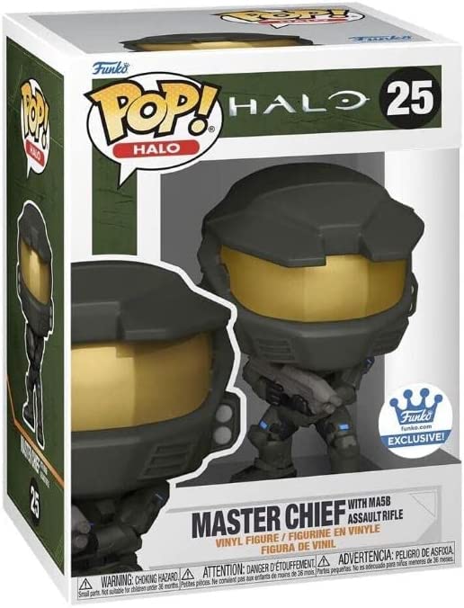 Funko POP! Halo Master Chief – 25th Anniversary Exclusive | Protector & Box Included