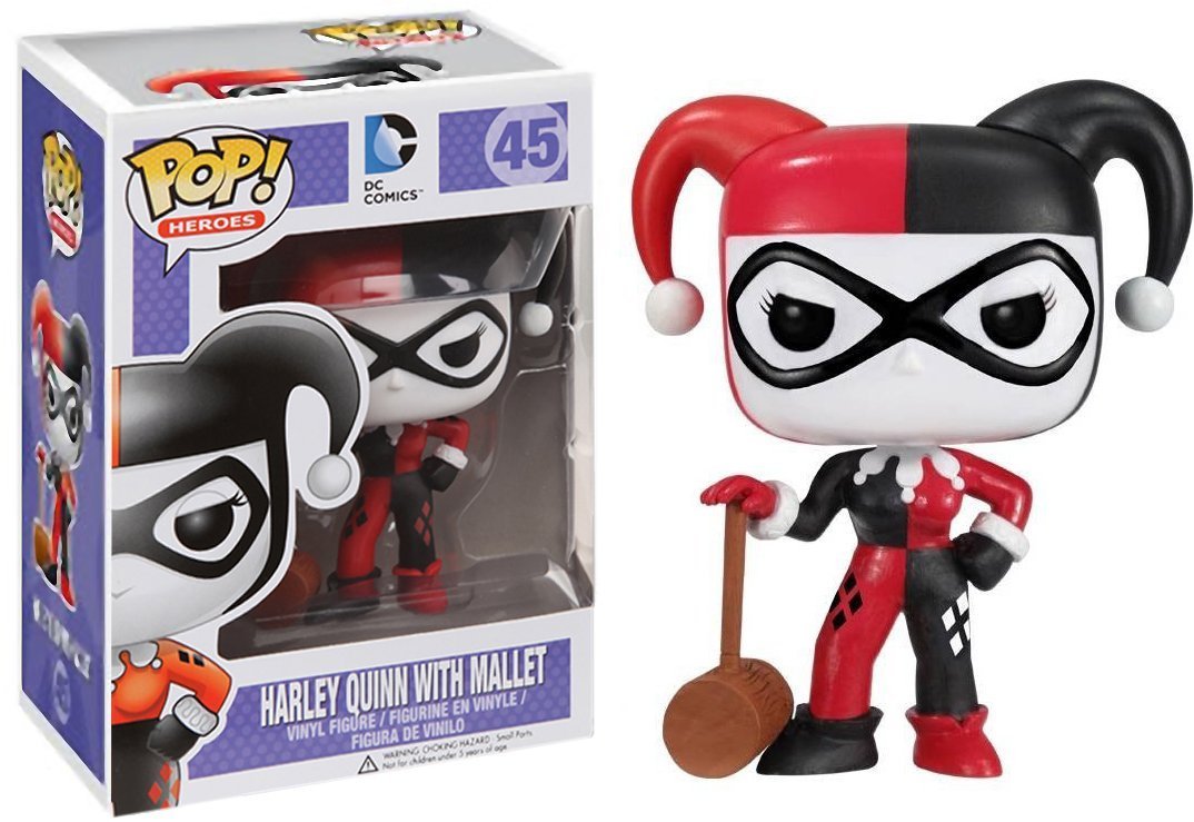 Funko POP! Harley Quinn with Mallet – 3.75-Inch DC Comics Figure