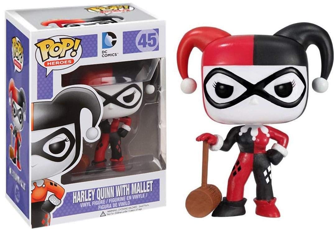 Funko POP! Harley Quinn with Mallet – 3.75-Inch DC Comics Figure