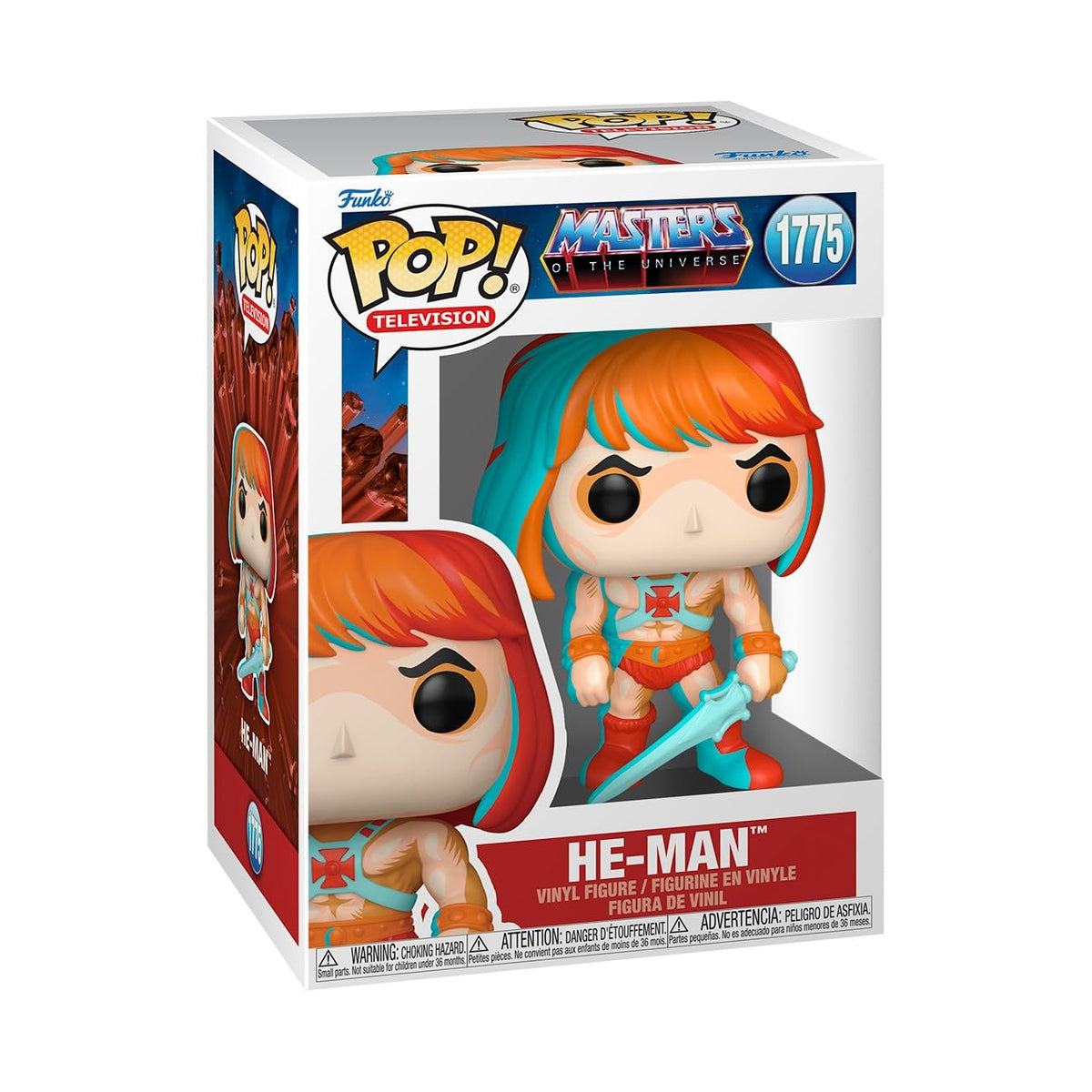 Funko Pop! Masters of the Universe He-Man Vinyl Figure – Collectible Gift Idea