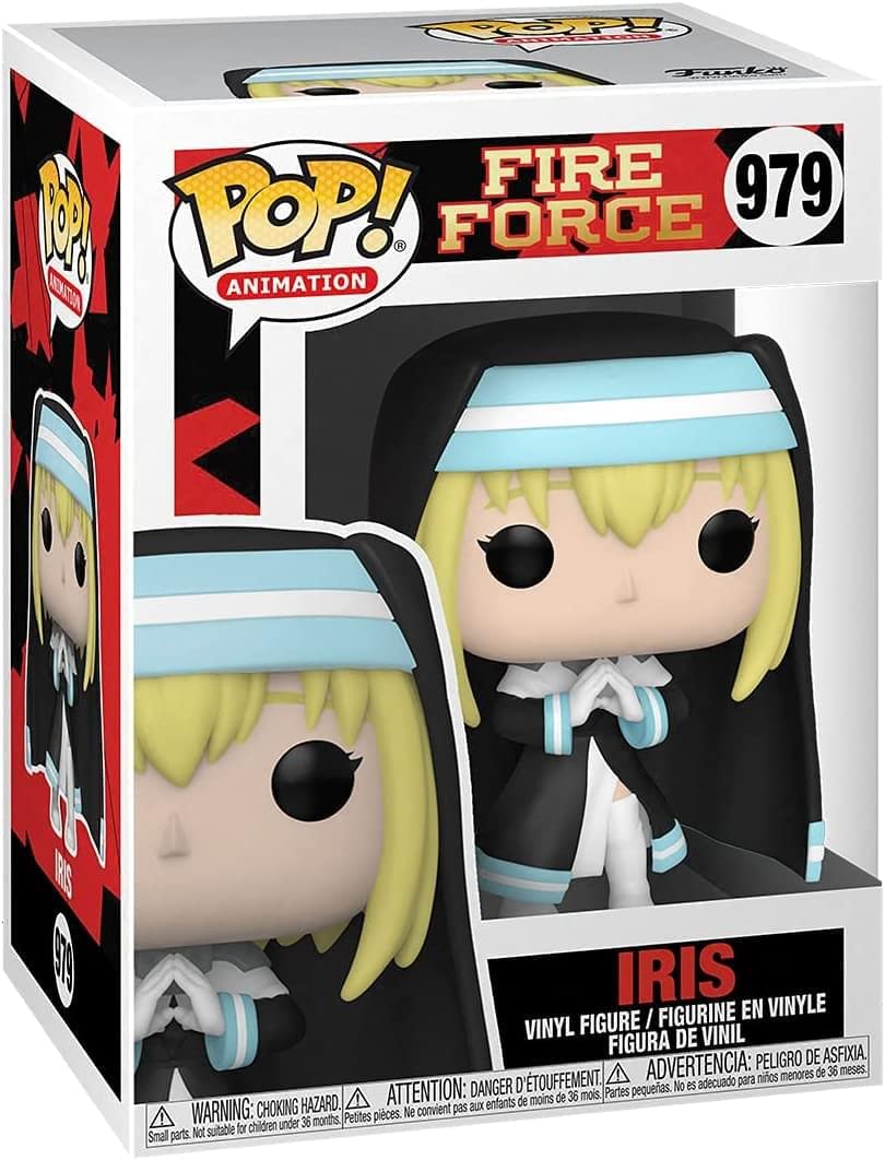 Funko POP Animation: Fire Force Iris Vinyl Figure – 3.75-Inch Collectible