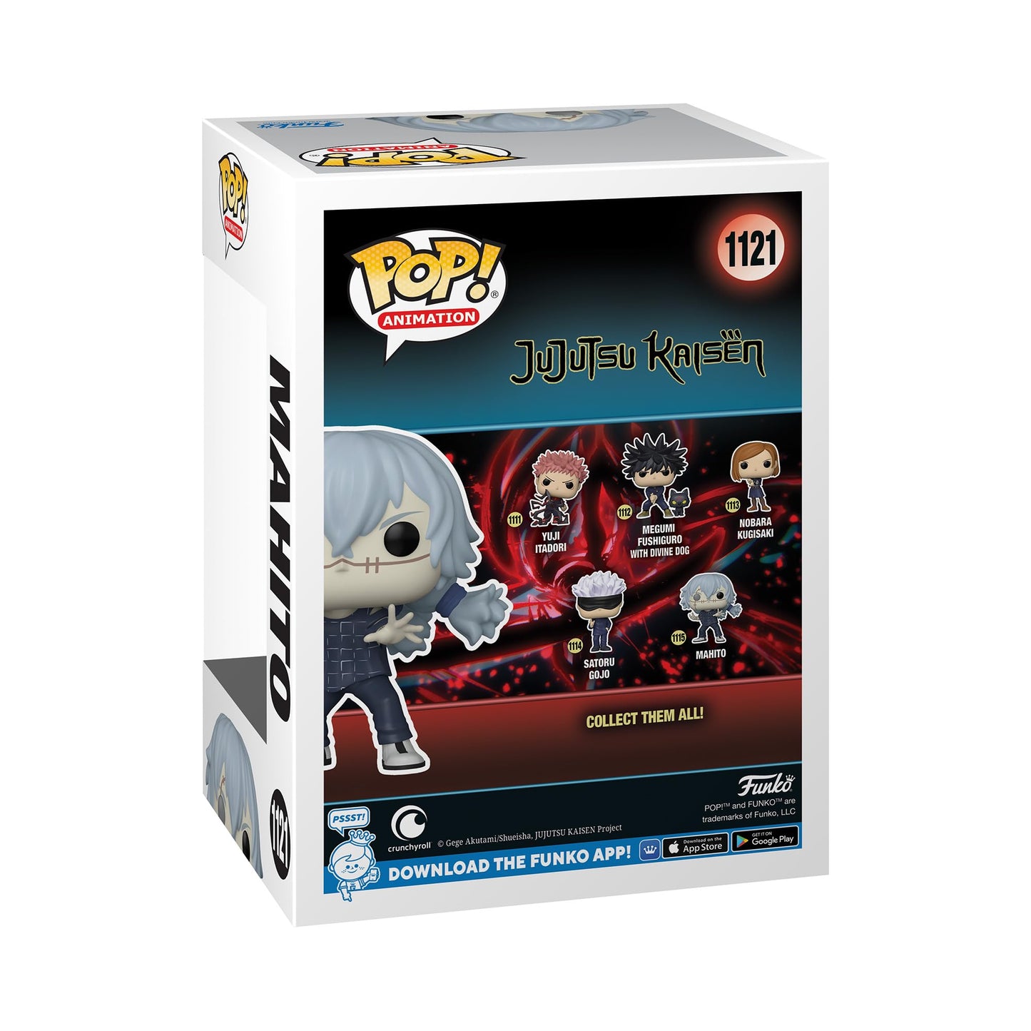 Funko Pop! Animation JJK Mahito (New Arms) – Jujutsu Kaisen Vinyl Figure