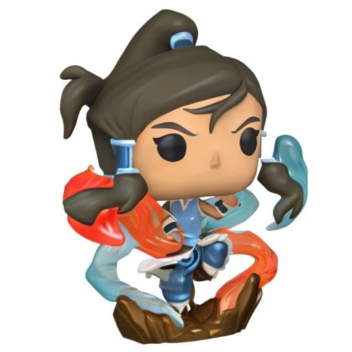 Funko POP! Legend of Korra – Korra (Glow in the Dark & Metallic) Exclusive, 3.75-Inch
