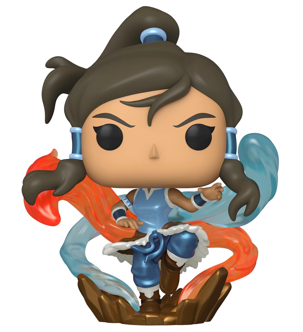 Funko POP! Legend of Korra – Korra (Glow in the Dark & Metallic) Exclusive, 3.75-Inch