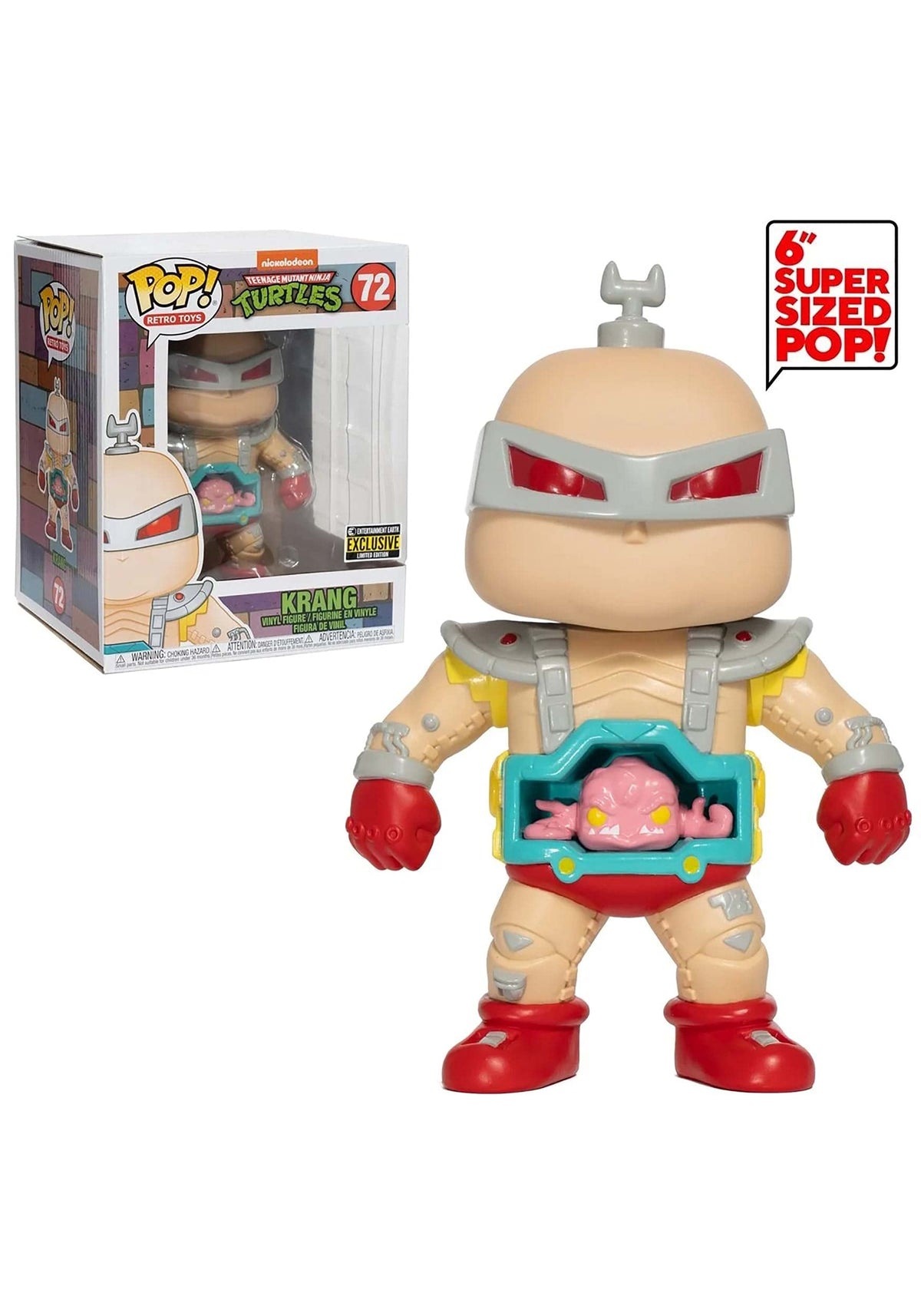 Funko Krang 6-Inch Pop! Vinyl Figure – Entertainment Earth Exclusive | TMNT Collectible