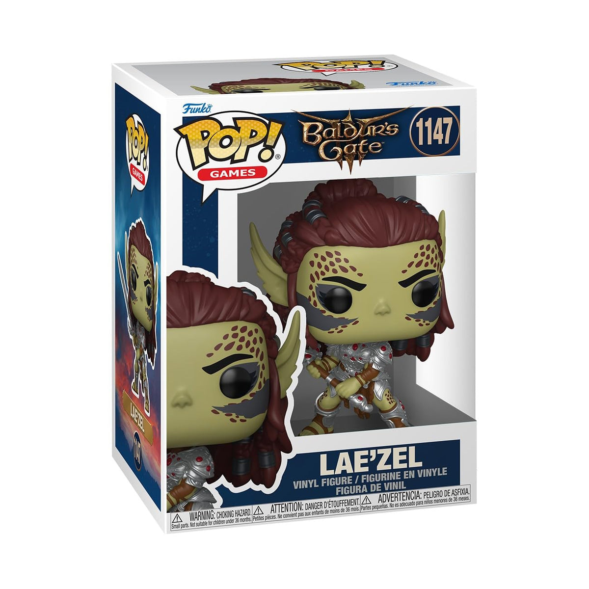 Funko Pop! Games: Baldur's Gate 3 Lae'zel Vinyl Figure - Collectible Gift Idea - Official Merchandise