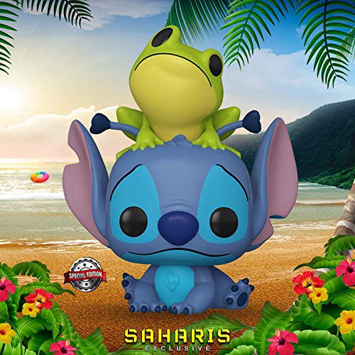 Funko Pop! Lilo & Stitch: Stitch with Frog – Collectible Figure