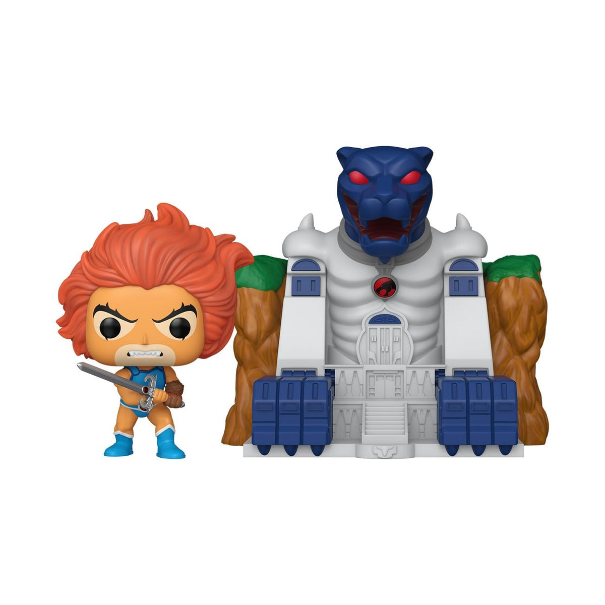 Funko Pop Town Lion-O with Cat's Lair – Thundercats Vinyl Figure | Official Merchandise