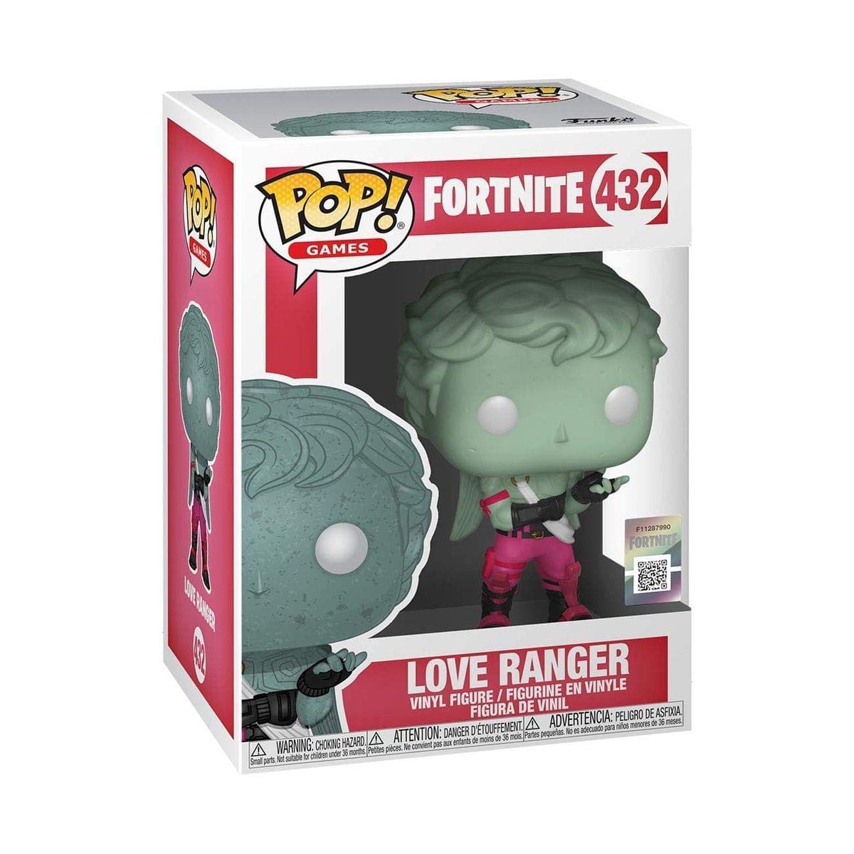 Funko Pop! Games: Fortnite Love Ranger Figure – Collectible 3.75-Inch Vinyl