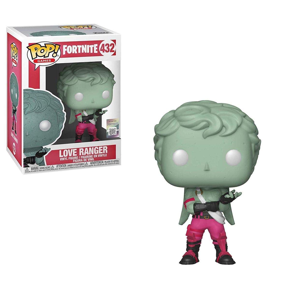 Funko Pop! Games: Fortnite Love Ranger Figure – Collectible 3.75-Inch Vinyl
