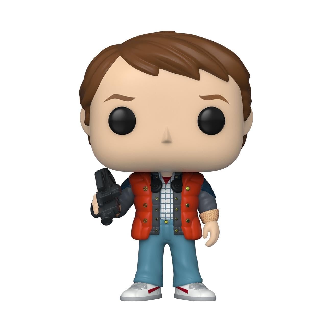 Funko Pop! Movies: Marty in Puffy Vest – Back to The Future Collectible Figure