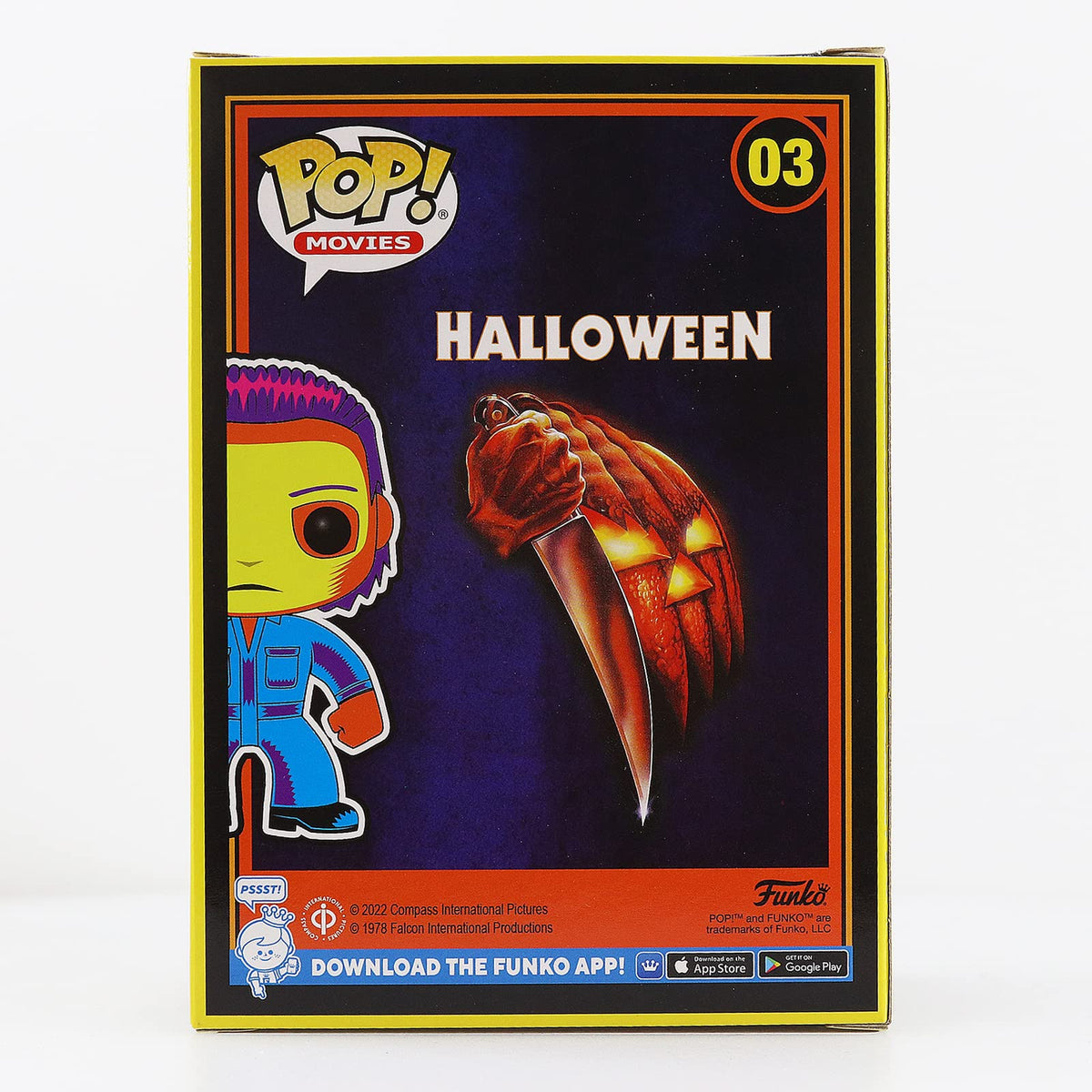 Funko Halloween Michael Myers Black Light Pop! Vinyl Figure – Entertainment Earth Exclusive