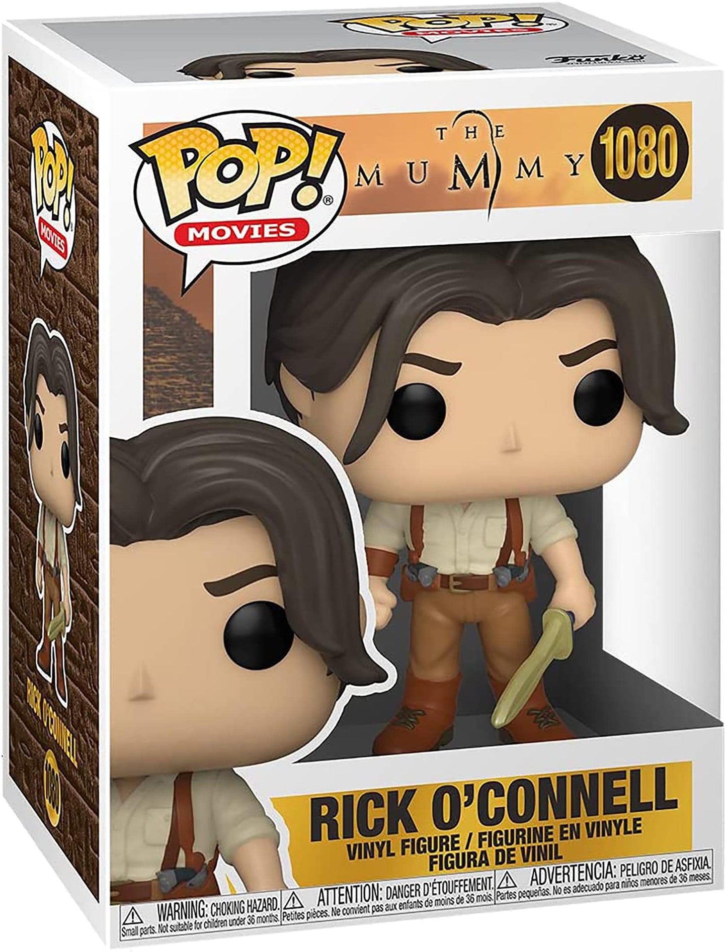 Funko Pop! Movies: The Mummy - Rick O'Connell | Collectible Vinyl Figure