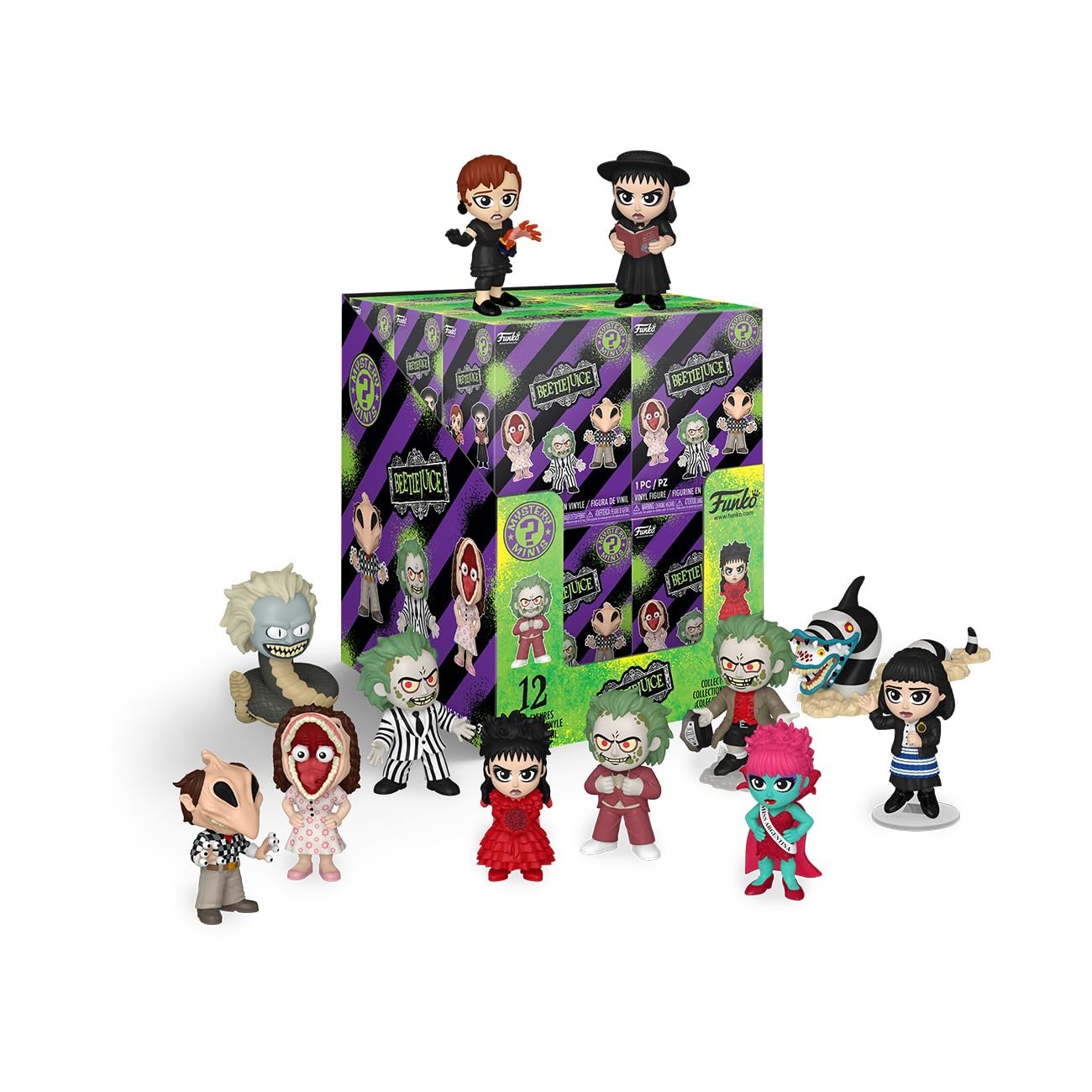 Funko Mystery Minis: Beetlejuice – Random Blind Box Collectible Vinyl Figure