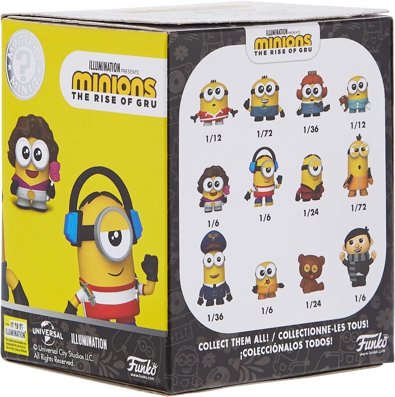 Funko Mystery Minis: Minions Rise Gru Multicolor Toy Figure | Collectible Funko Figure