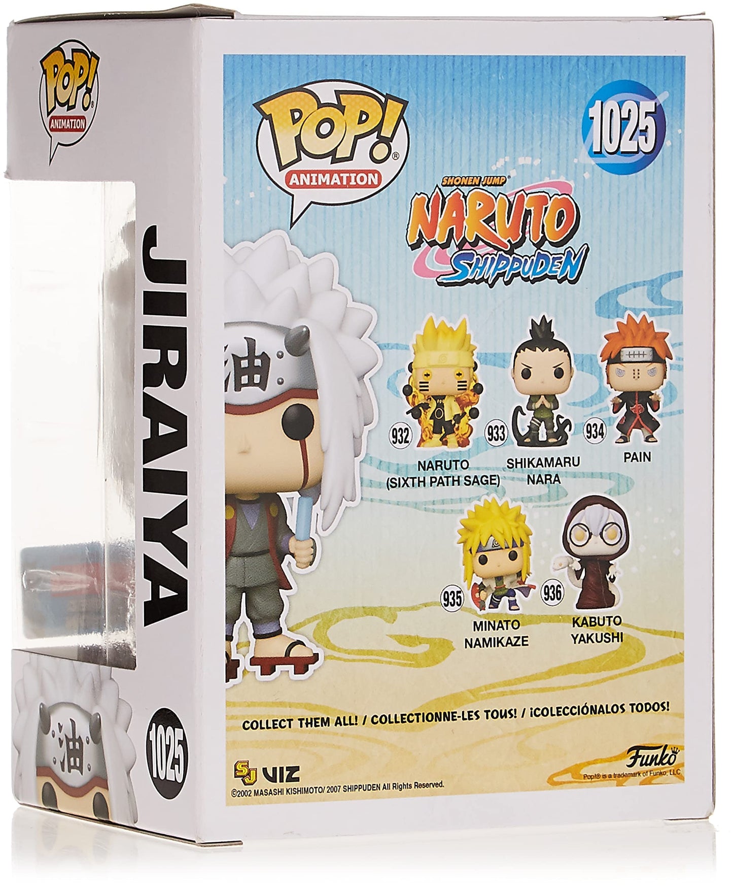 Funko Pop! Naruto Shippuden Jiraiya with Popsicle - 2021 Fall Convention Exclusive Vinyl #1025