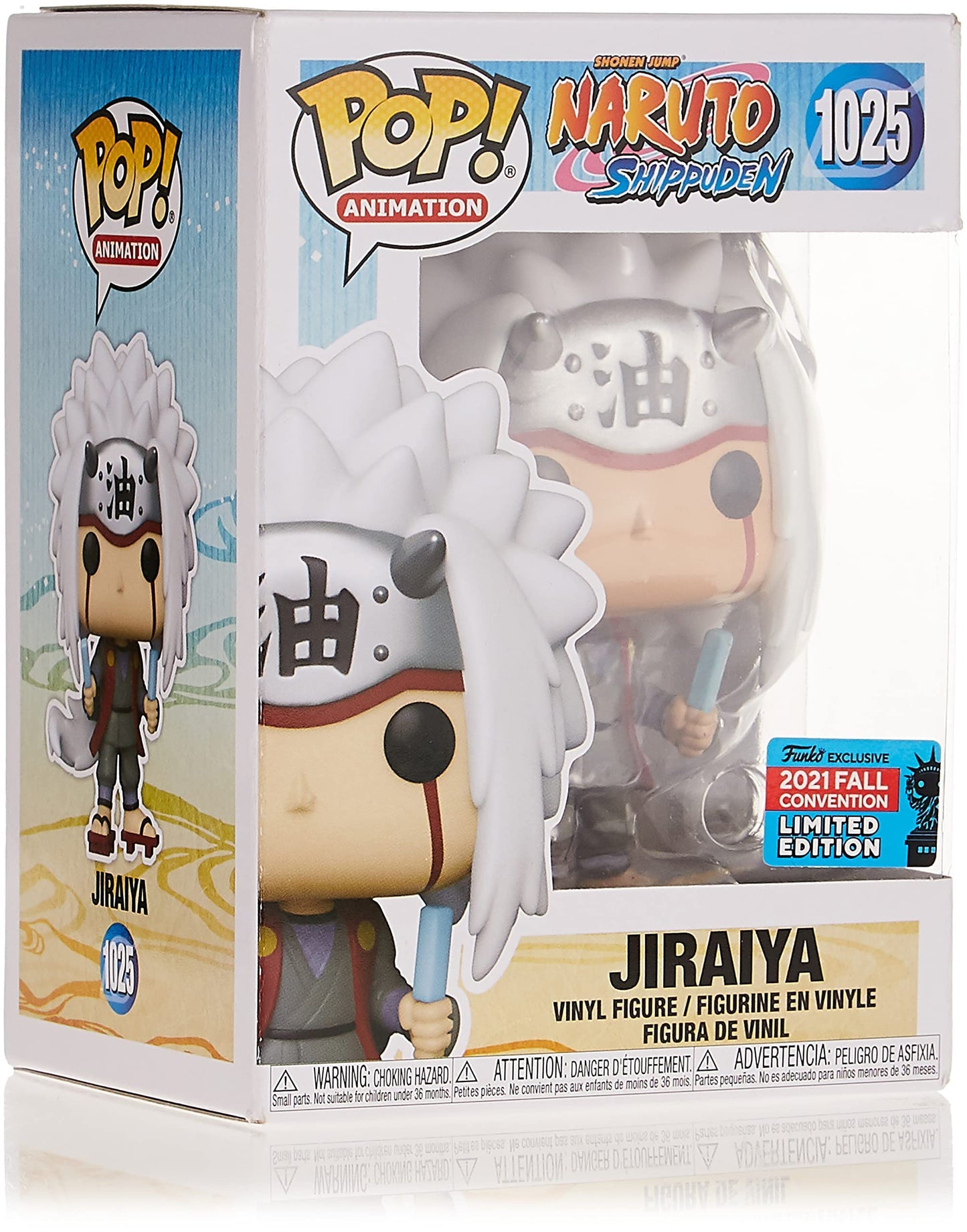 Funko Pop! Naruto Shippuden Jiraiya with Popsicle - 2021 Fall Convention Exclusive Vinyl #1025