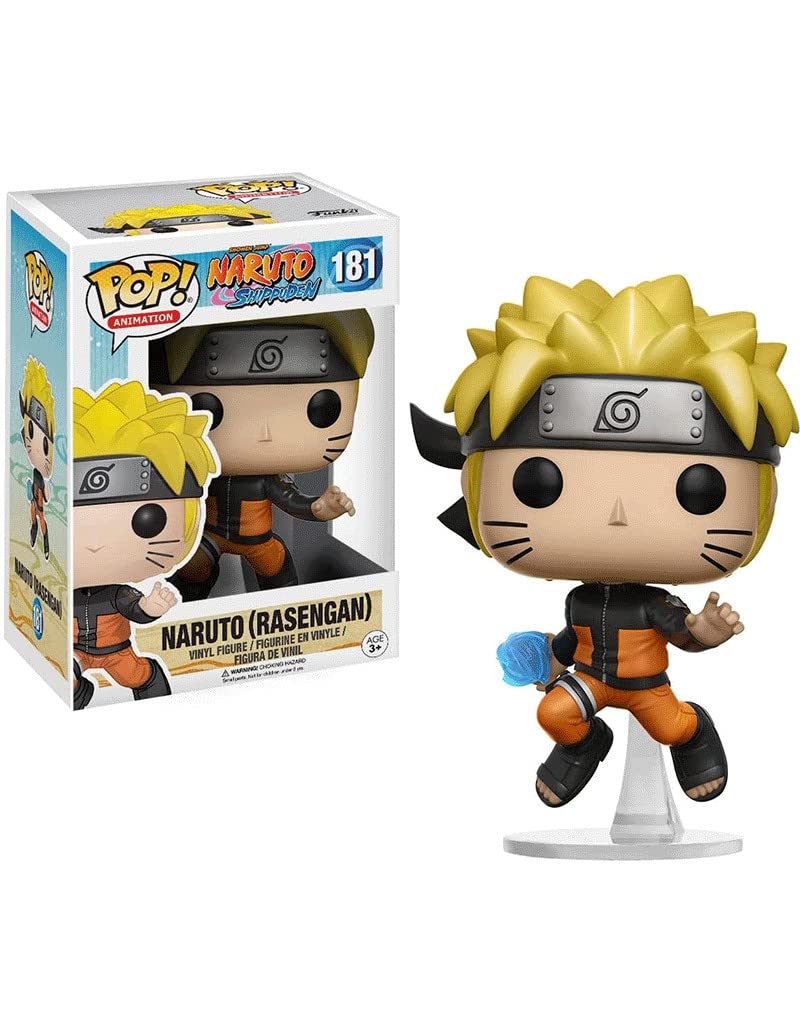 Funko POP Anime: Naruto Shippuden Rasengan Figure – Multicolor, 3.75-Inch Collectible