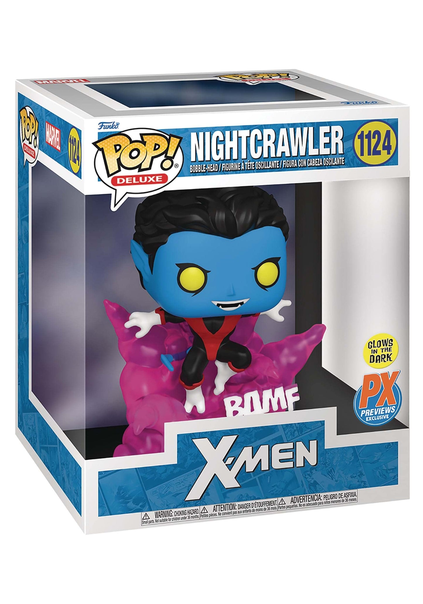 Funko Pop! Deluxe Nightcrawler (Teleporting) – GW Previews Exclusive Vinyl Figure